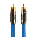 Melodika SB2R10 Kabel 2xRCA - 2x RCA Sky Blue - 1m