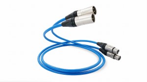 Melodika SB2X60 Kabel / Interkonekt 2xXLR - 2x XLR Sky Blue - 6m