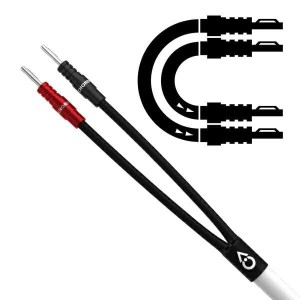 Chord C-SCREEN X - Kabel głośnikowy z wtykami ChordOhmic - 2x3,0M   