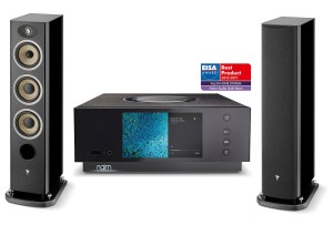 Naim Uniti Atom HDMI ARC wzmacniacz sieciowy All-in-One  + Focal Aria EVO X N°2 Black HG Czarny Wysoki Połysk