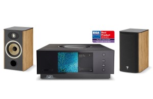 Naim Uniti Atom HDMI ARC wzmacniacz sieciowy All-in-One + Focal ARIA EVO X N°1 Prime Walnut Orzech