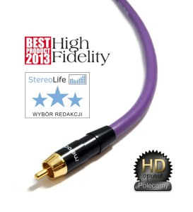 MELODIKA MDCX10 – 1,0m  PRZEWÓD 1xRCA – 1xRCA COAXIAL 